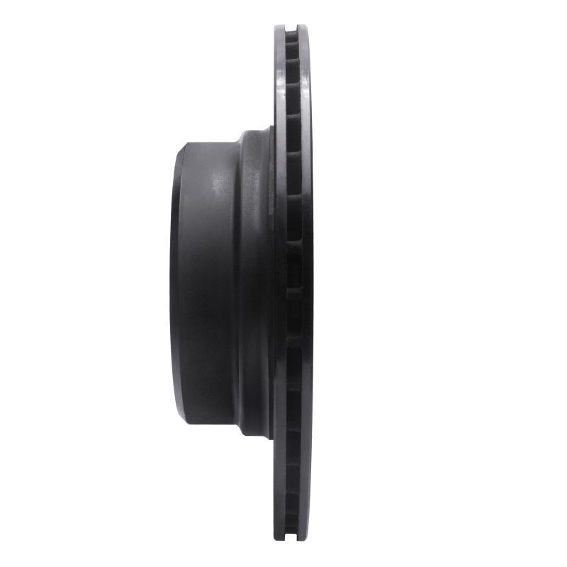 BMW X5 Brake Rotor (1) - Rear Right - R1 Concepts - Drilled & Slotted - Black - `02-`06